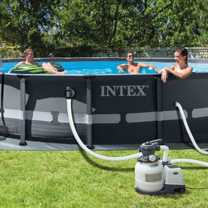 PISCINA ULTRA XTR FRAME ROTONDA CM 610 H 122 CM INTEX 26334 - immagine 7