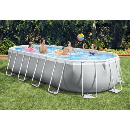 PISCINA PRISMA OVALE CM 610X305 H 122 INTEX  26798 - immagine 16