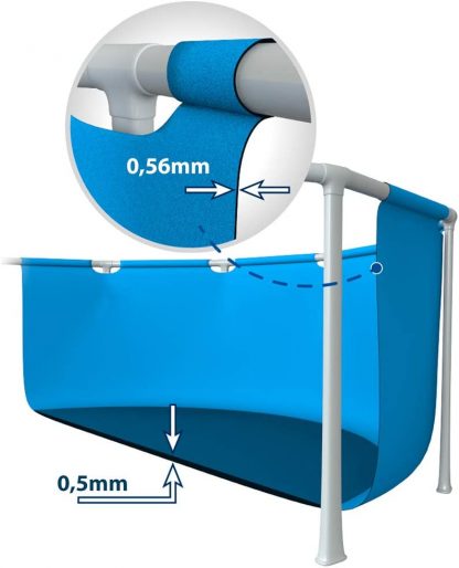 PISCINA RETTANGOLARE CM 300X200 H 75 INTEX  28272 - immagine 2