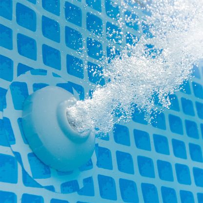PISCINA EASY SET CM 457 H 122 INTEX 26168 KIT CON POMPA MAGGIORATA 7.900 l/h + SABBIA DI QUARZO - immagine 12