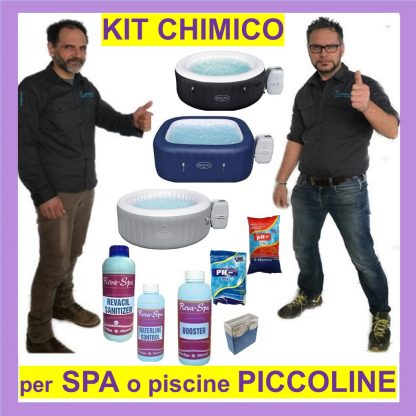 KIT CHIMICO BIGUANIDE  PER SPA o PISCINE PICCOLINE