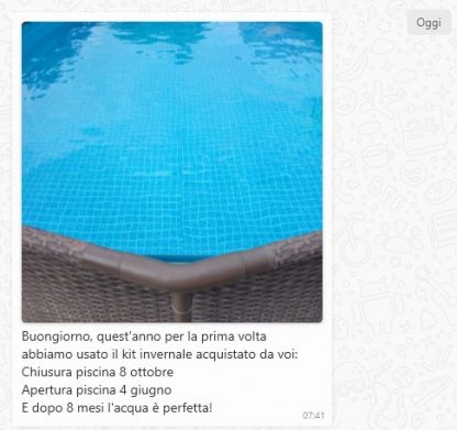 KIT INVERNALE (completo) PER TUTTE LE PISCINE FUORITERRA - immagine 26