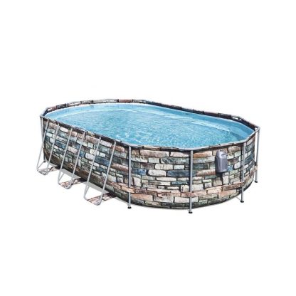 PISCINA OVALE CM 610X366 H 122 BESTWAY 56719