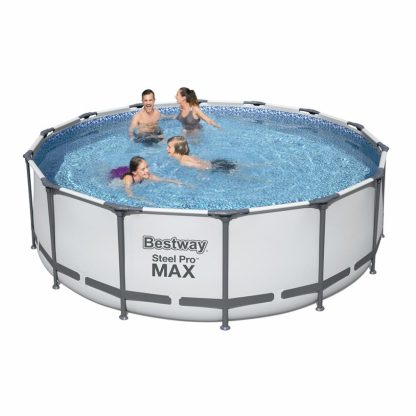 PISCINA STEEL PRO MAX ROTONDA CM 427  H 122 BESTWAY 5612X - immagine 10