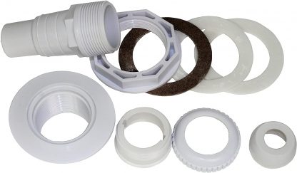 BOCCHETTA DI MANDATA COMPLETA (versione bianca) filetto 1,5"Fx2"M - immagine 2