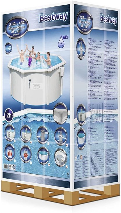 PISCINA HYDRIUM ROTONDA  CM 300 H 120 BESTWAY 56566 - immagine 2