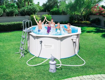 PISCINA HYDRIUM ROTONDA  CM 300 H 120 BESTWAY 56566 - immagine 3