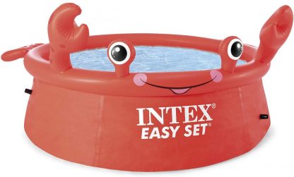 INTEX 26100 PISCINA  EASY HAPPY GRANCHIO  CM 183X51