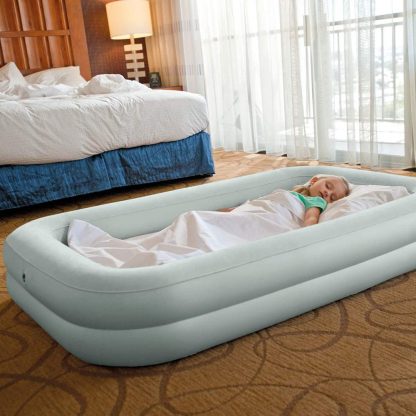 INTEX 66810 - MATERASSO BABY CASA E VIAGGIO CM 107X168X25 CON POMPA MANUALE - immagine 5