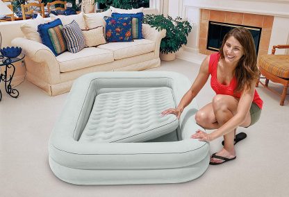 INTEX 66810 - MATERASSO BABY CASA E VIAGGIO CM 107X168X25 CON POMPA MANUALE - immagine 2