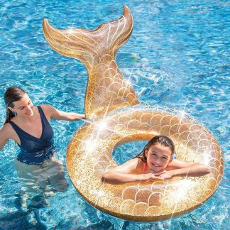 SALVAGENTE GLITTER SIRENA CM 147X107X79