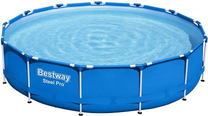 PISCINA STEEL PRO FRAME ROTONDA CM 396 H 84 BESTWAY 5612E - immagine 4