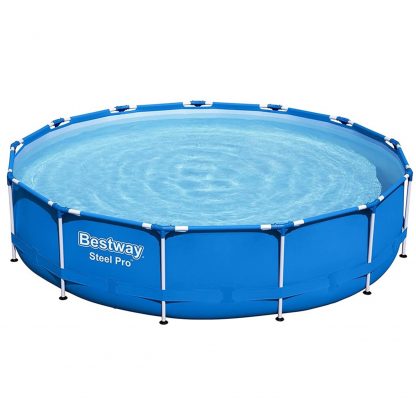 PISCINA STEEL PRO FRAME ROTONDA CM 396 H 84 BESTWAY 5612E