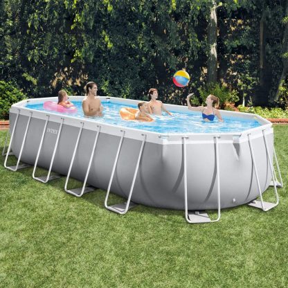 PISCINA PRISMA OVALE CM 610X305 H 122 INTEX  26798 - immagine 14