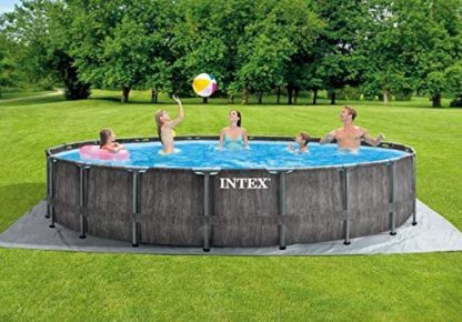 INTEX 26744 PISCINA PRISM GREYWOOD ROTONDA CM 549 H 122 - immagine 4