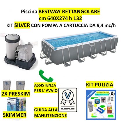 PISCINA BESTWAY 640X274 h132 (personalizzabile - offerta invernale) - immagine 3