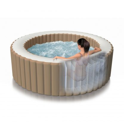 SPA INTEX 28426 PURE SPA BUBBLE MASSAGE 196X71CM 4 POSTI - immagine 2