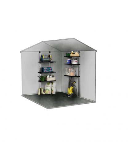 KIT SCAFFALATURA PER CASETTE DIM.ESTERNE CM. 70x30 (altezza variabile) - immagine 5