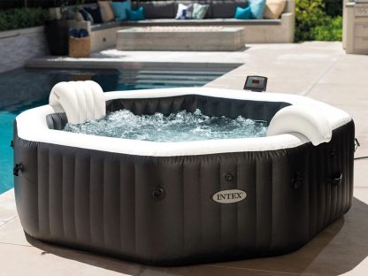 SPA INTEX 28462 BUBBLE AND JET MASSAGE DELUXE 213X213 H 71CM 6 POSTI - immagine 5