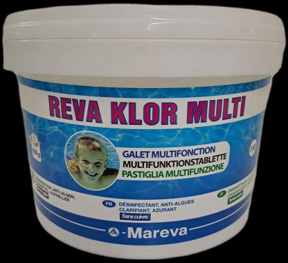 CLORO PASTIGLIA MULTIFUNZIONE DA 150 GR CONF. 3 KG MAREVA